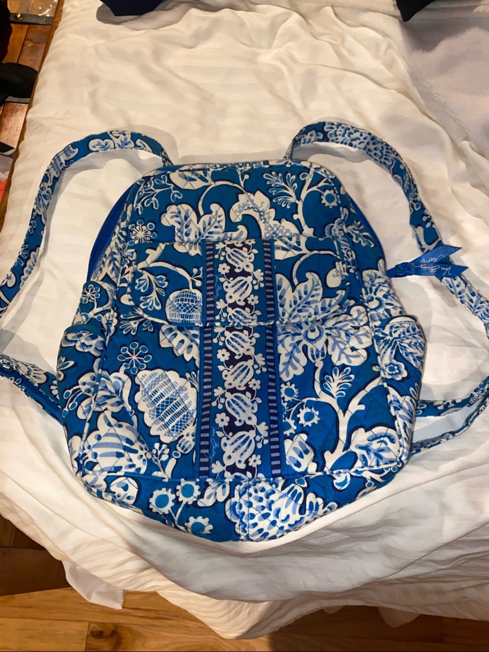 Vera Bradley Blue Lagoon Backpack